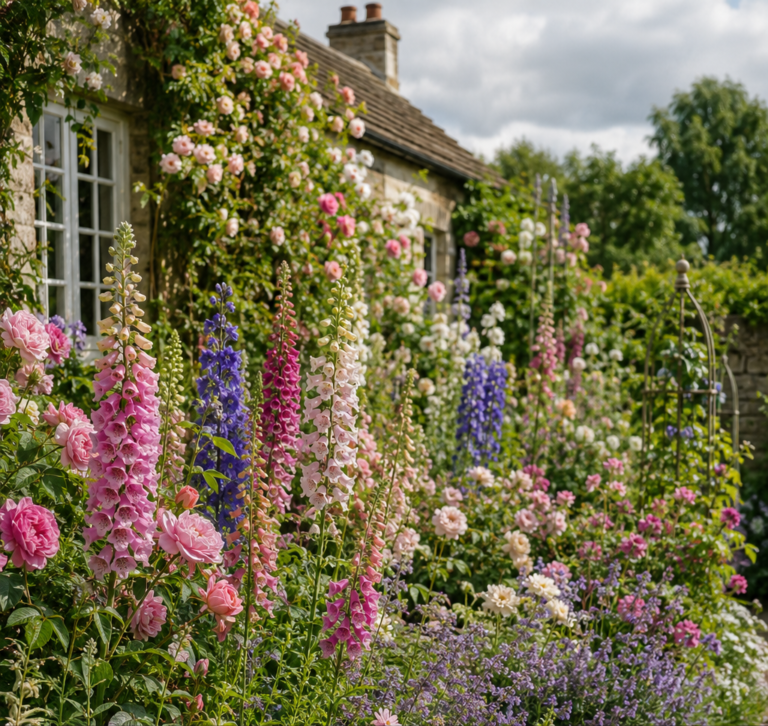 The Best Cottage Garden Plants for a UK Garden: 20 Classics for Year-Round Colour