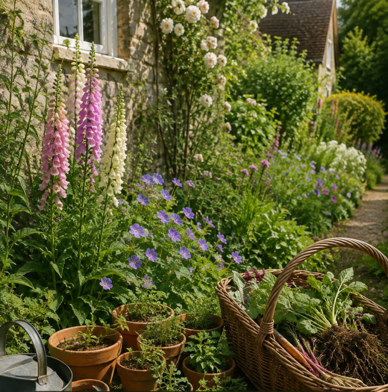 How to Create a Cottage Garden on a Budget