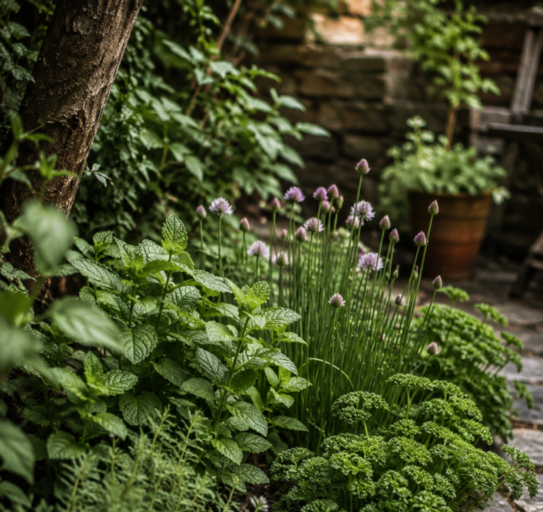 Herbs for Shade: What to Grow in a North-Facing Garden