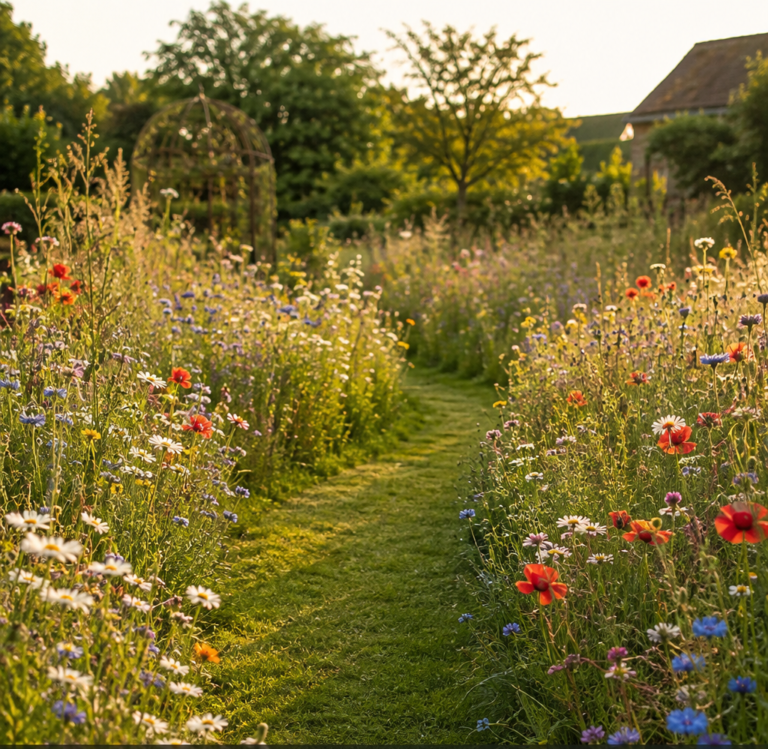 Wildflower Meadow Pathways: Mowing Desire Lines Through the Blooms