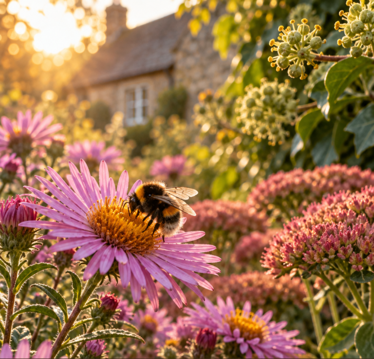 The Best Plants for Autumn Pollinators in a UK Garden